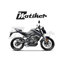 Voge R125 Mor Detay Tasarımı Sticker Etiket Modeli