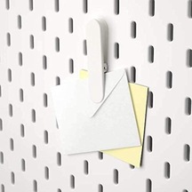 Pegboard Aksesuarları Klip - 2, Beyaz, 0.5 Litre, Opc6j127
