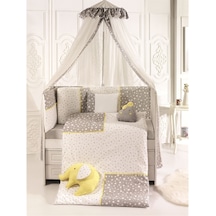 Pierre Cardin Smiley Stars Gray-Yellow Uyku Seti 75x130 Cm