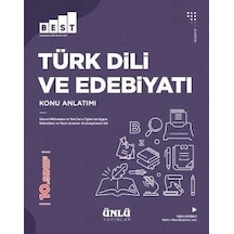 10.Sınıf Türk Dili ve Edebiyatı Konu Anlatım - Ünlü Yayınları