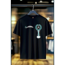 Book Orbook F1 Cup %100 Pamuk Sırt Baskılı Heavy Cotton Premıum Kalite T-shırt Y345 Siyah