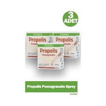 Voonka Propolis Pomegranate 20 Ml - Sprey 3 Adet