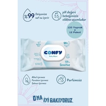 Natural Care Sensitive Islak Mendil 1440 Yaprak 12 x 120 Adet