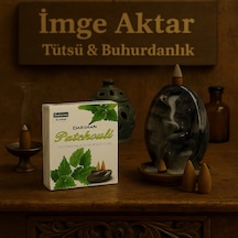 Darshan İncense Paçuli Geri Akış Tütsü 10 Adet Çok Renkli