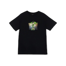 Hunter Anime Baskılı Unisex %100 Pamuk Siyah T-shirt SIYAH