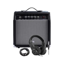Midex Rpa-25bk-hd Bas Gitar Amfisi 25 Watt Kulaklık Ve Jak Kablosu Dahil