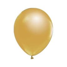 Benim Marifetlerim Metalik Altın Balon 12 Inch 30 Adet