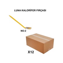 Luna Kalorifer Fırçası No 2, 12 Adet Toptan Paket