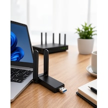 Kablosuz Wifi Adaptörü 5ghz Ac Çift Antenli Uuczzzwifiadaptörrrrrr3-1