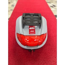 Arwic 32 Litre Sırt Dayamalı Nardo Gri Motosiklet Arka Çanta