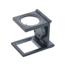 25x25 Mm Full çelik Kaplı Katlamalı Büyüteç Th-9005b