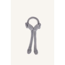Defacto Erkek Çocuk 3d Pelüş Kulaklık F4358a826wngr150 Gri-gr150