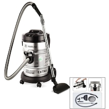 Torbasız - Kuru Vakumlu - Metal Kasa Elektrikli Süpürge 21lt - 2850w Hsv-622dvc 5042