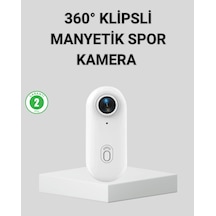 Mey İthalat 1080p Suya Dayanıklı Aksiyon Spor Kamerası 120 Geniş Açı Ve Wifi Destekli Beyaz