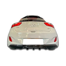 Hyundai İ30 2012-2017 Custom Parlak Siyah Difüzör Plastik Boyalı