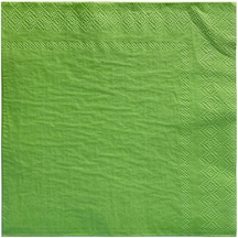 Servis Peçete Yeşil 33x33 Cm - 20 Adet Yeşil