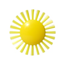 Moluk Plui Brush Sunny - Yellow