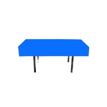 Plastik Masa Örtüsü Tek Kullanımlık Örtü Kullanat Mavi