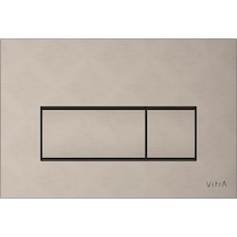 740-2395 - VitrA Root Square Kumanda Paneli - Fırçalı Nikel