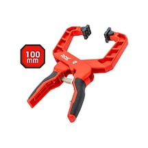 Rox 0355 Cırcırlı Hızlı Mandal Tip Kıskaç İşkence 100 Mm