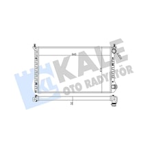 Su Radyatörü - Fiat Doblo - Kale-355845