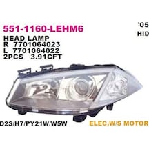 Megane 2 Ön Sağ Far Motorlu Zenonlu Tip 7701064022