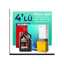 Seat İbiza 1.0 90 Hp Filtre Bakım Seti Motul Motor Yağlı 2018-2022 4 Lü 8200BKMFLSHNGFL28501