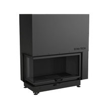 Echa Tech Asansörlü Çelik Köşe Şömine Haznesi Sol Açık 110 D