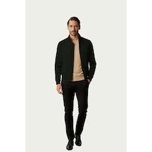 İgs Haki Erkek Bomber Mont Modern Kesim-26029