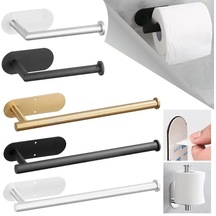 16 Cm Şerit Kendinden Yapışkanlı Tuvalet Kağıdı Havluluk Paslanmaz Çelik Duvara Montaj Banyo Mutfak İçin Delme Doku Havlu Rulo Dispenseri