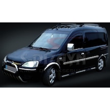 S-Dizayn Opel Combo C Krom Yan Kapı Çıtası 4 Prç   2001-2011