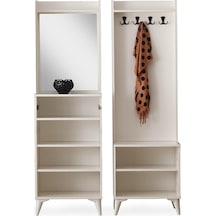 Irmak Portmanto Askılık Ayakkabılık Aynalı 100x37x195 001
