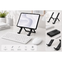 Powerway Maxron Mxpro 10.1'' Uyumlu Ergonomik Tablet Çalışma Seti Stand+klavye+mouse Diğer