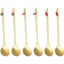 Cook With Love Gold Tatlı Kaşığı - 6'lı