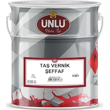 Ünlü Taş Vernik Şeffaf 12Kg