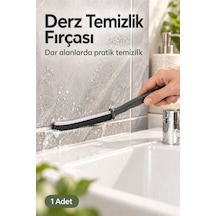 Derz Arası Dar Alan İnce Temizlik Fırçası Banyo Mutfak İçin