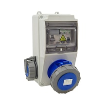 Bemis Ip66 Kombinasyon Kutusu 5/32a 1 Ön - 1/16a 1 Ön Otomatlı Bd2m6130-1020-x