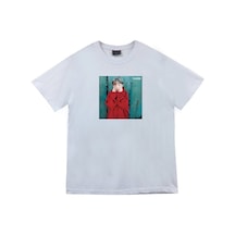Stoned&Fame Placebo Baskılı T-shirt Beyaz