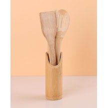 Finehome Bambu Servis Seti 5 Parça