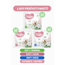Giggles Lady Soft Hijyenik Ped Mix Paketi 42 Adet
