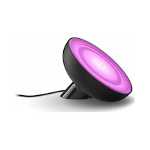Philips Hue Bloom V4 Siyah Akıllı Led Masa Lambası, Bluetooth Özellikli - 25.000 Saat Ampul Kullanım Ömrü 10 Parça Siyah