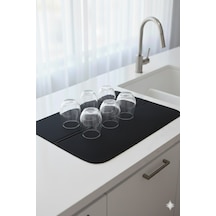 Askılı Bulaşık Matı Süper Emici Bulaşık Kurutma Matı 44x36cm Tezgah Üstü Bulaşık Matı Belirtilmemiş Diğer