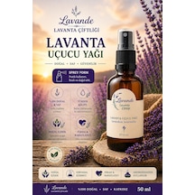 Lavande Lavanta Çiftliği Lavanta Yağı L.Angustifolia Sprey 50 ML