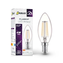 Orbus 4W E14 Filament Led Ampul - Dim Edilebilir DBC3