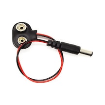 9V Pil Adaptör Dönüştürücü Bağlantı Kablosu 9 Volt Pil Arduino