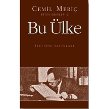 İletişim Yayınları Bu Ülke