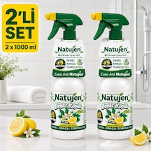 Natujen Genel Amaçlı Temizleyici Beyaz Köpük Gücü Limon Ferahlığı X9 Factor 2x1000 Ml. 2'li Set