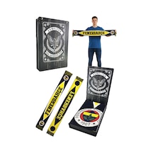 Fenerium Fenerbahçe Unisex 6 Renkli Logolu Dokuma Lazer Kutu Sarı - Lacivert
