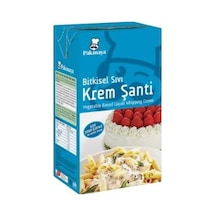 Pakmaya Bitkisel Sıvı Krem Şanti Şekersiz 1 L