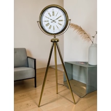 Büro Ev Ofis Hediyesi İçin Golden Aura Stil Tripod Ayaklı Saat Diğer